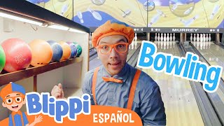 ¡Juega al Bowling y aprende! | Blippi Español | Videos educativos para niños | Aprende y Juega