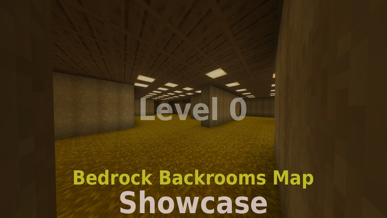 Minecraft Backrooms Level 0 - YouTube
