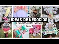 BUSSINESS IDEAS WITH SILHOUETTE CAMEO// IDEAS DE NEGOCIOS CON SILHOUETTE CAMEO (PARTE 1)