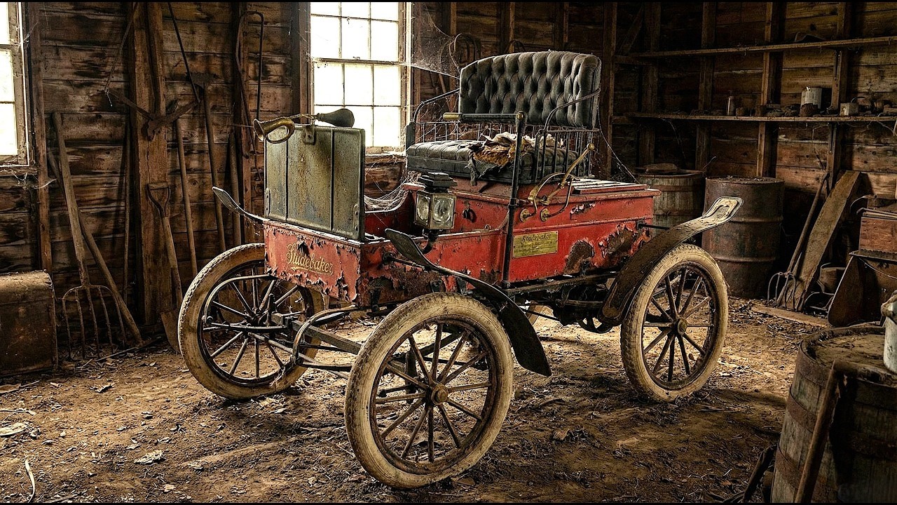 Rust to Revival – Satisfying ASMR Rebuild of a Classic Studebaker EV