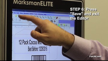 ITW FoxJet Video: How to Operate the ProSeries High Resolution InkJet System