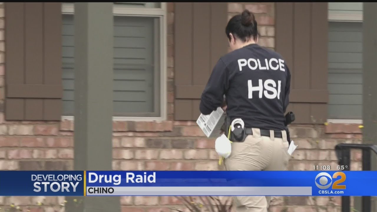 Feds Raid Multiple Suspected Drug Houses In Chino
