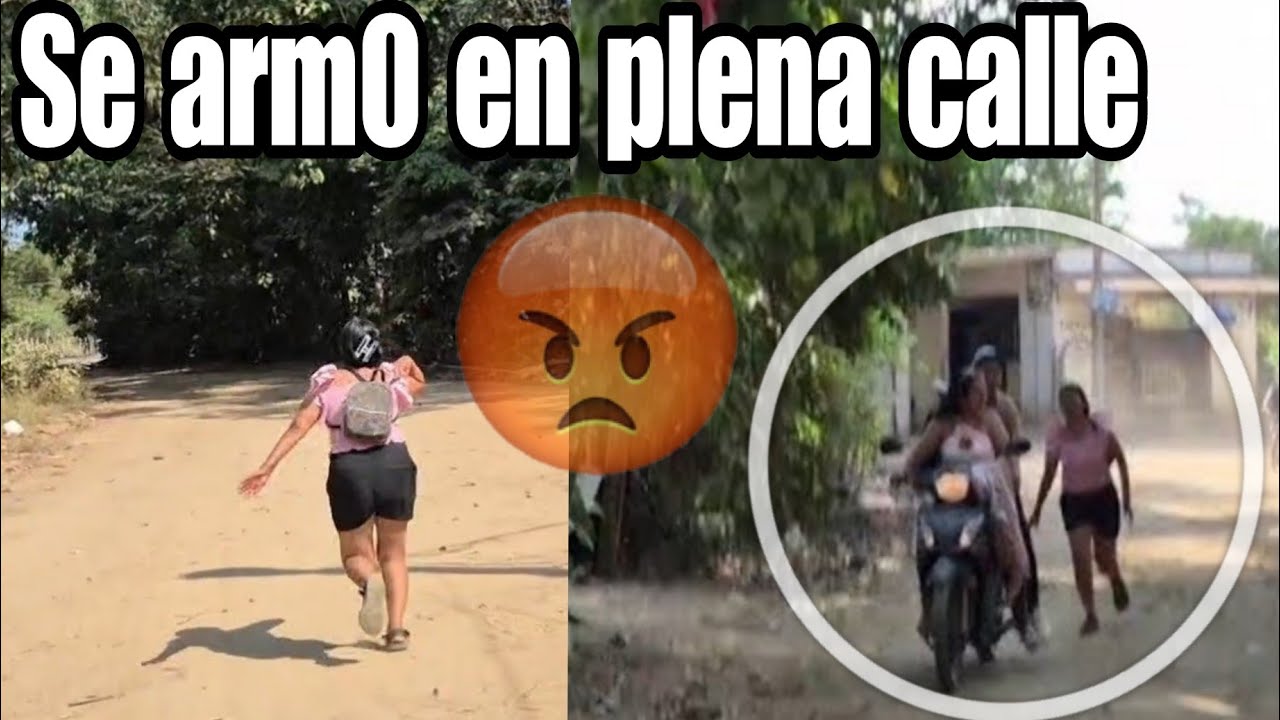 Ana salió corriendo como l0c4 gritand0 x toda la calle y jal0 a Elida d la moto😡
