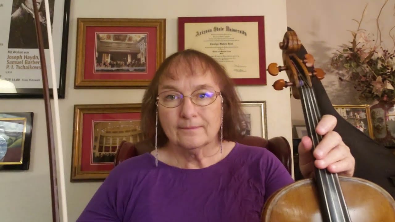 Smooth Viola String Crossings - with Carolyn Broe violist