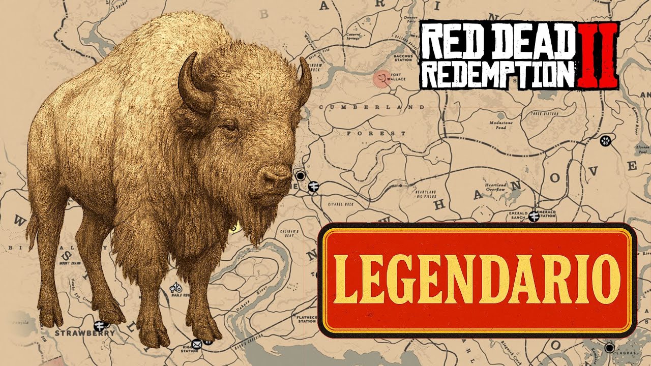 DONDE ENCONTRAR BISONTE BLANCO LEGENDARIO EN RED DEAD REDEMPTION 2 🟢 ...