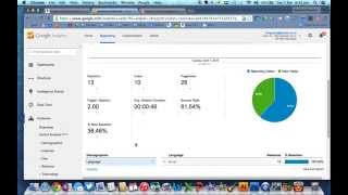 Setting a Date Range on Google Analytics