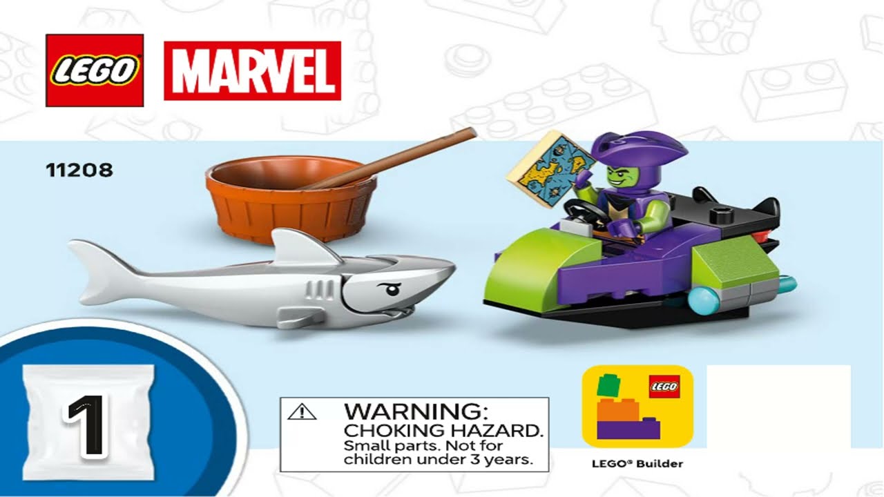 Marvel Super Heroes - Team Spidey Pirate Ship LEGO instructions