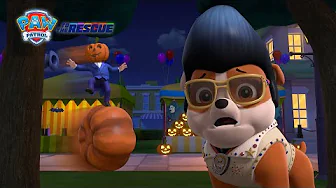 NEW! Rubble Saves Halloween | PAW Patrol: To The Rescue | Cartoons for Kids