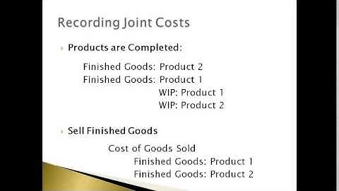 MC18: Managerial/Cost Accounting: Joint Cost Accounting