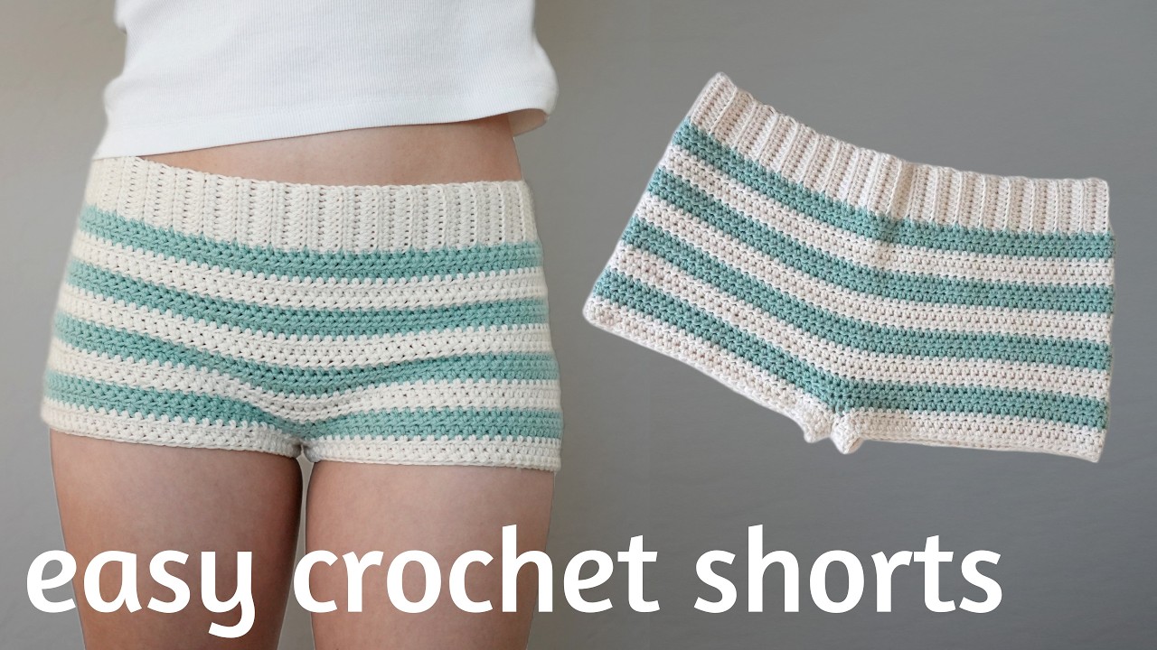 Easy Crochet Shorts Tutorial