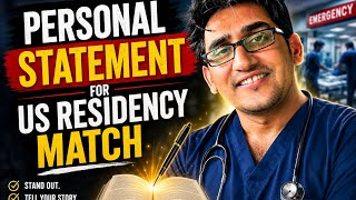 STOP Writing Generic Personal Statements | US Residency Match 2027