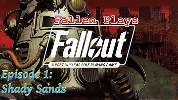 Shady Sands ☢️ Fallout 1 Episode 1 First Playthrough (With Some Help)