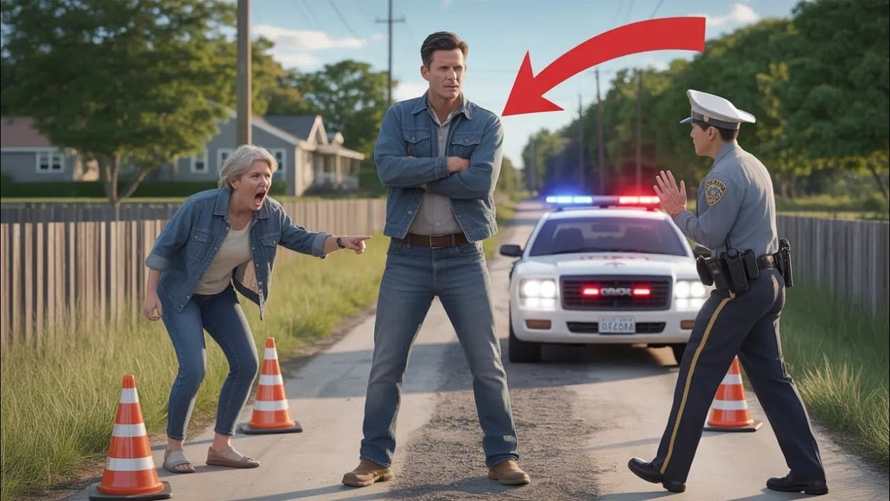 HOA Karen Blocked My Entire Access Road — The Sheriff Cleared It in Minutes