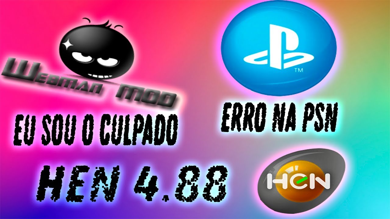 Erro webman PS3 HEN