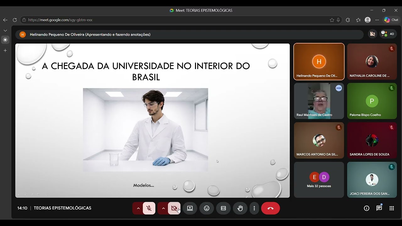 TEORIAS EPISTEMOLÓGICAS: Aula - Elementos sertanejos para pesquisa em nanotecnologia