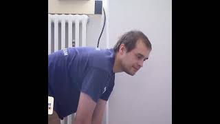 If the newly laid carpet suddenly becomes short, how will the master react?