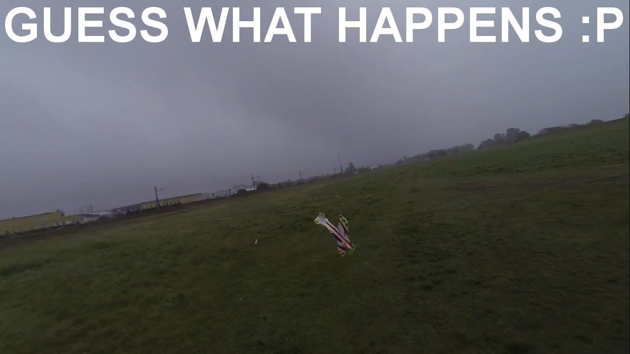 RC Sweden - Parkjet 2 and Hummer EPP 3D - Awesome hand launch and crash