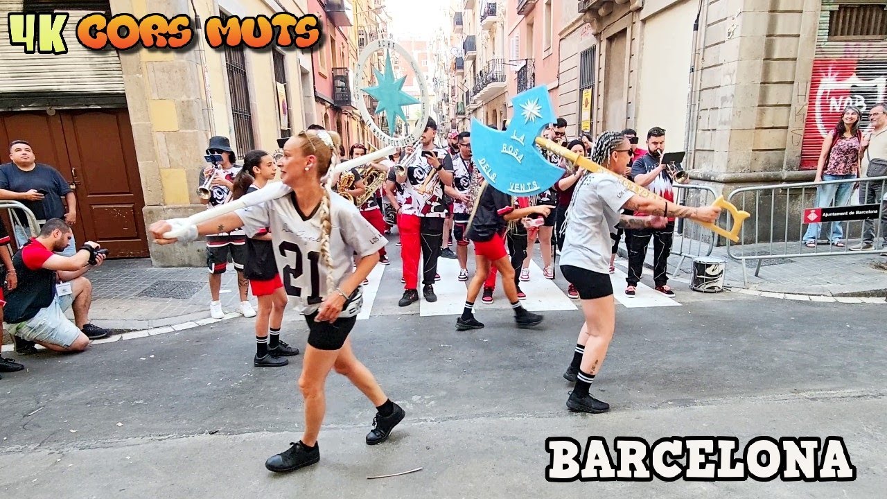 Barceloneta Cors Muts 2025 - La Mejor Fiesta de Barcelona 4K