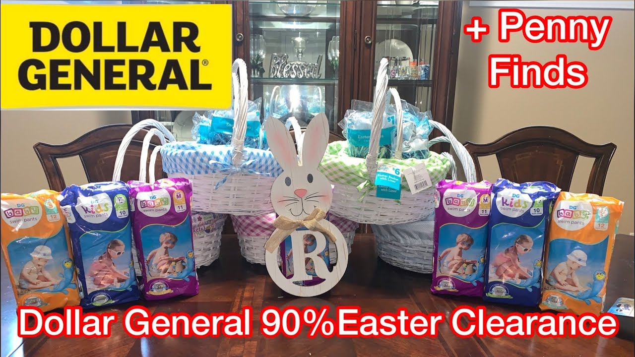 DOLLAR GENERAL 90 OFF EASTER CLEARANCE + MORE PENNY FINDS YouTube