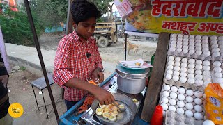 Small Boy Selling Boiled Egg Fry Rs. 60/- Only #mainpurifood #shorts