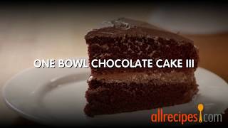 How to make chocolate cake easy -