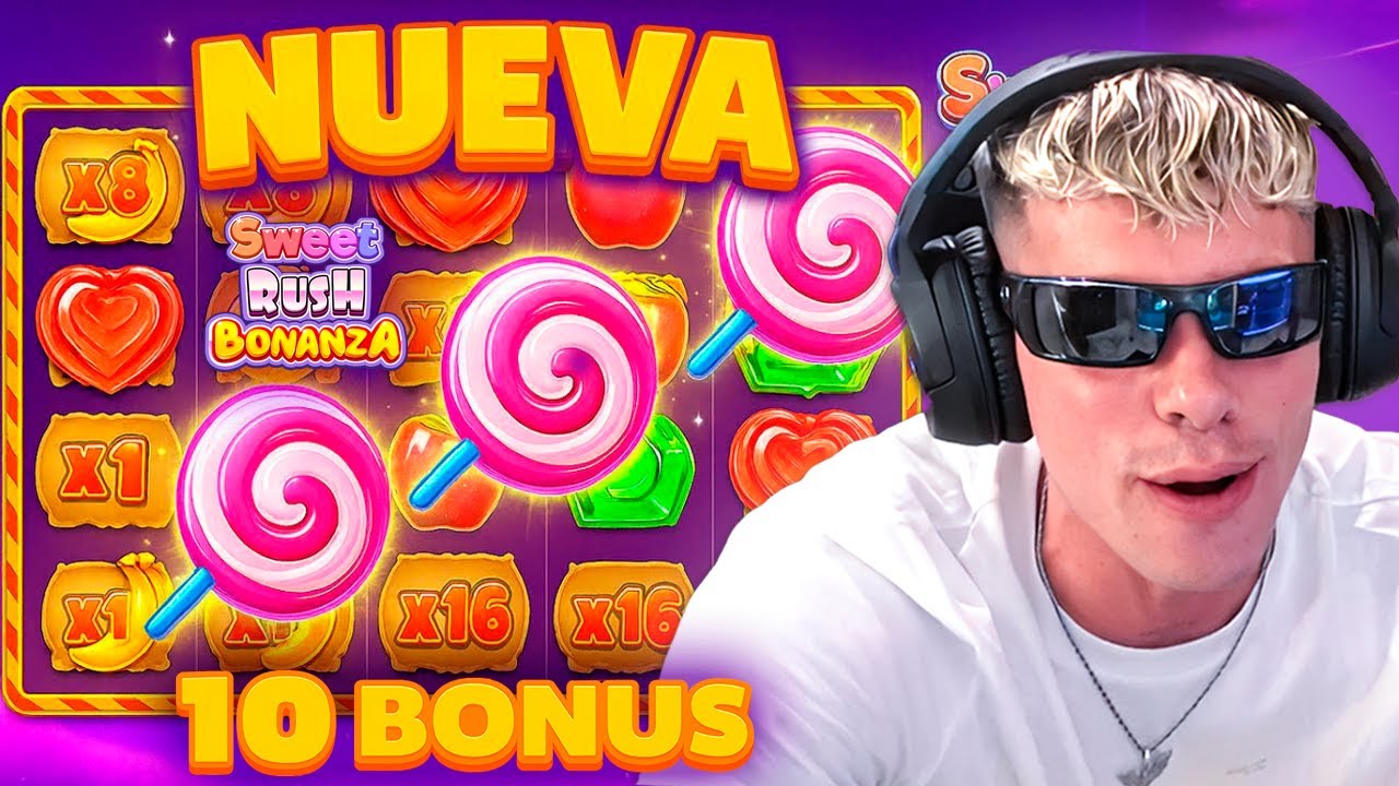 COMPRAMOS 10 BONUS EN LA NUEVA SWEET RUSH BONANZA ! - YouTube