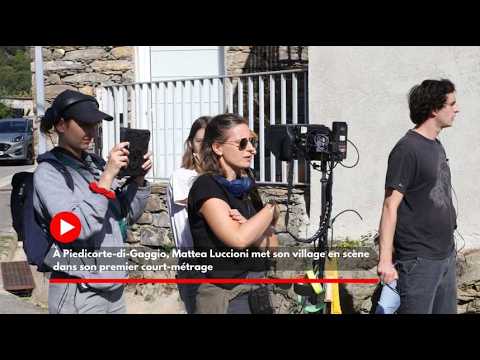 Miniature du reportage À Piedicorte-di-Gaggio, Mattea Luccioni met son village en scène dans son premier court-métrage (Corse-Matin)