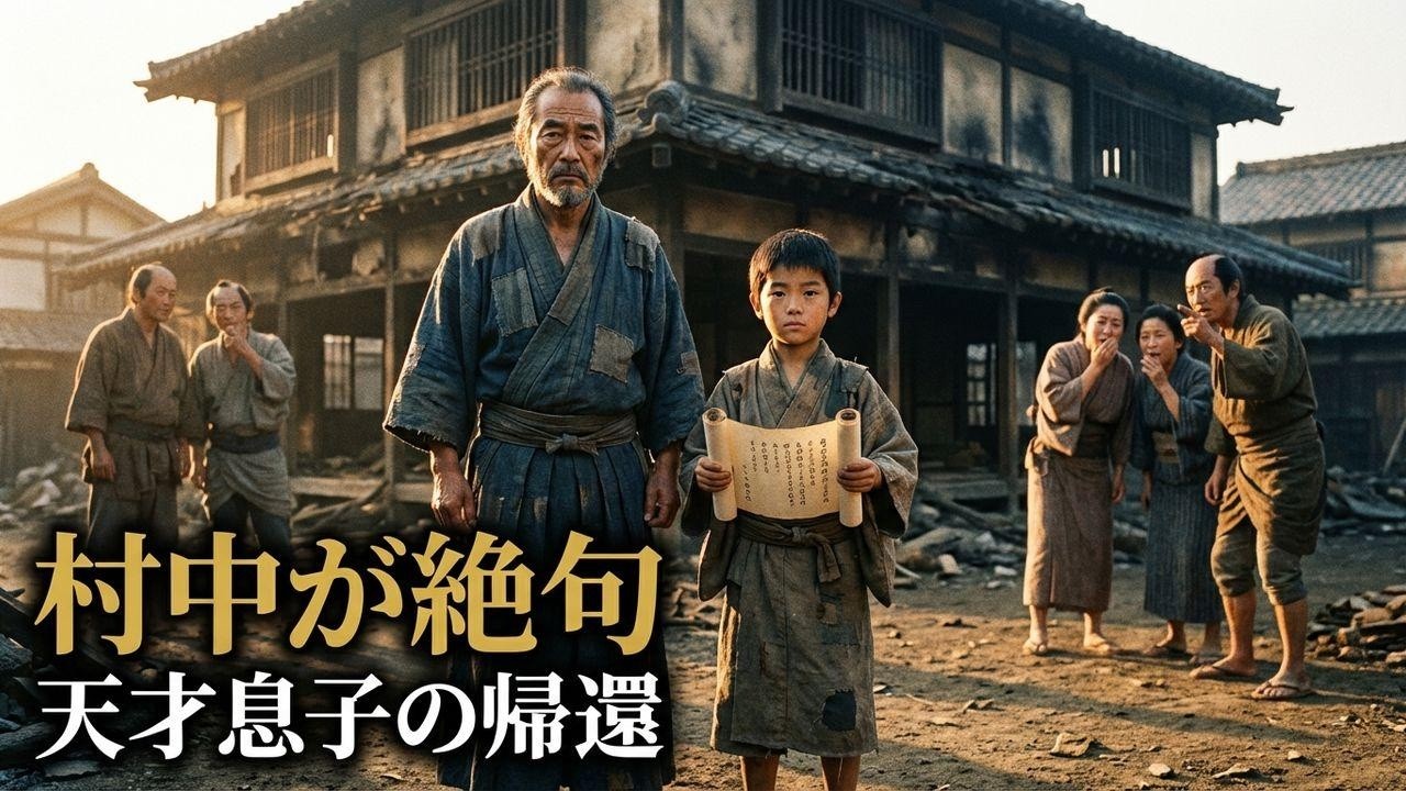 村中が絶句…駆け落ちした二人が10年後、没落した家を救った驚愕の正体