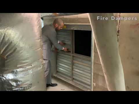 Fire Dampers: Inspection, Testing, and Maintenance