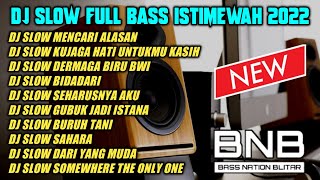 DJ SLOW BASS FULL ALBUM DJ MENCARI ALASAN VIRAL RESSO TERBARU - DJ DERMAGA BIRU BWI STYLE