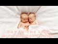 DAY IN THE LIFE WITH NEWBORN TWINS | real & raw footage | day + night time routine