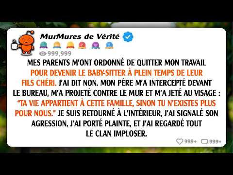 J'ai dit non quand mes parents m'ont ordonné de quitter mon travail pour m'occuper à plein temps de