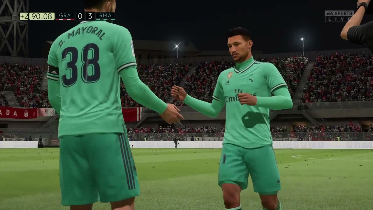 FIFA 20 Career Mode GRANADA CF VS REAL MADRID LA LIGA
