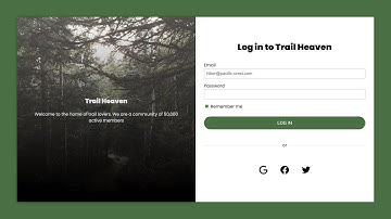 ASMR: HTML and CSS Modern Login Page - No Talking