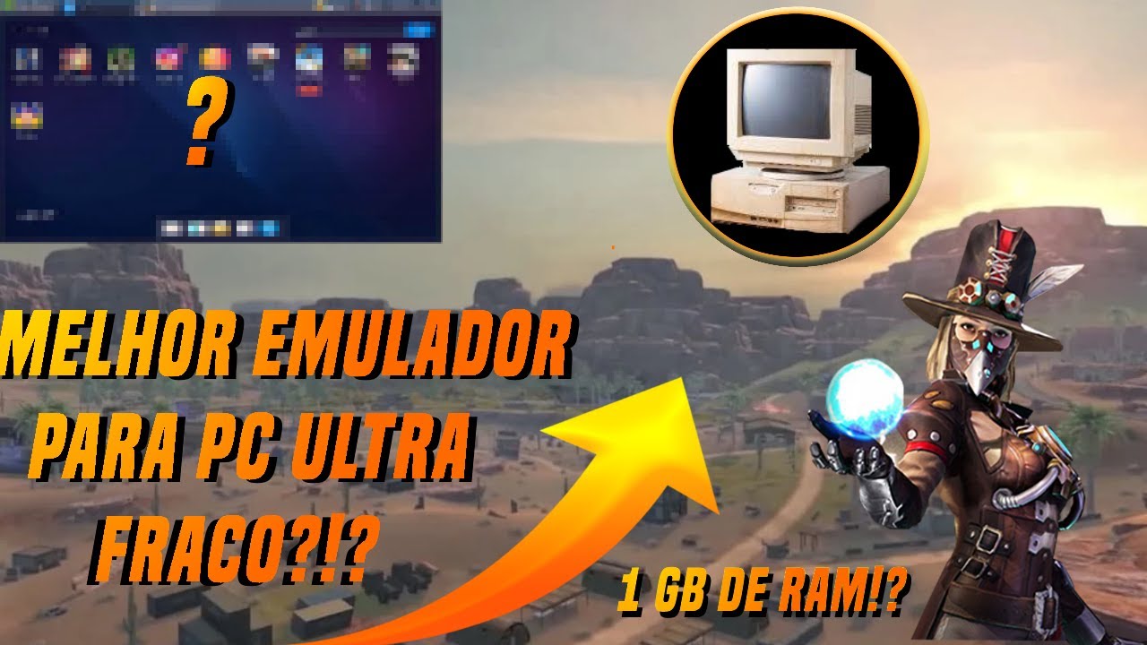 Melhor Emulador Para Pc Fraco O MELHOR EMULADOR PARA PC FRACO NOTEBOOK FRACO GB DE