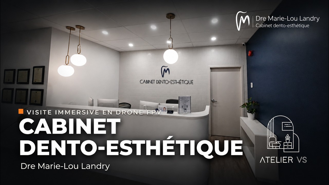 Visite immersive par drone — Cabinet Dento-Esthétique