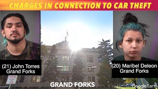 Pair Charged In Connection To Grand Forks Car Theft