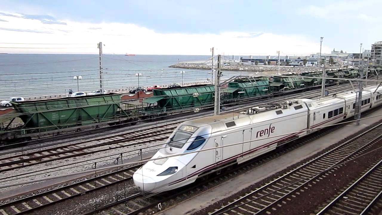 Tarragona Alvia train, Irun BarcelonaSants YouTube