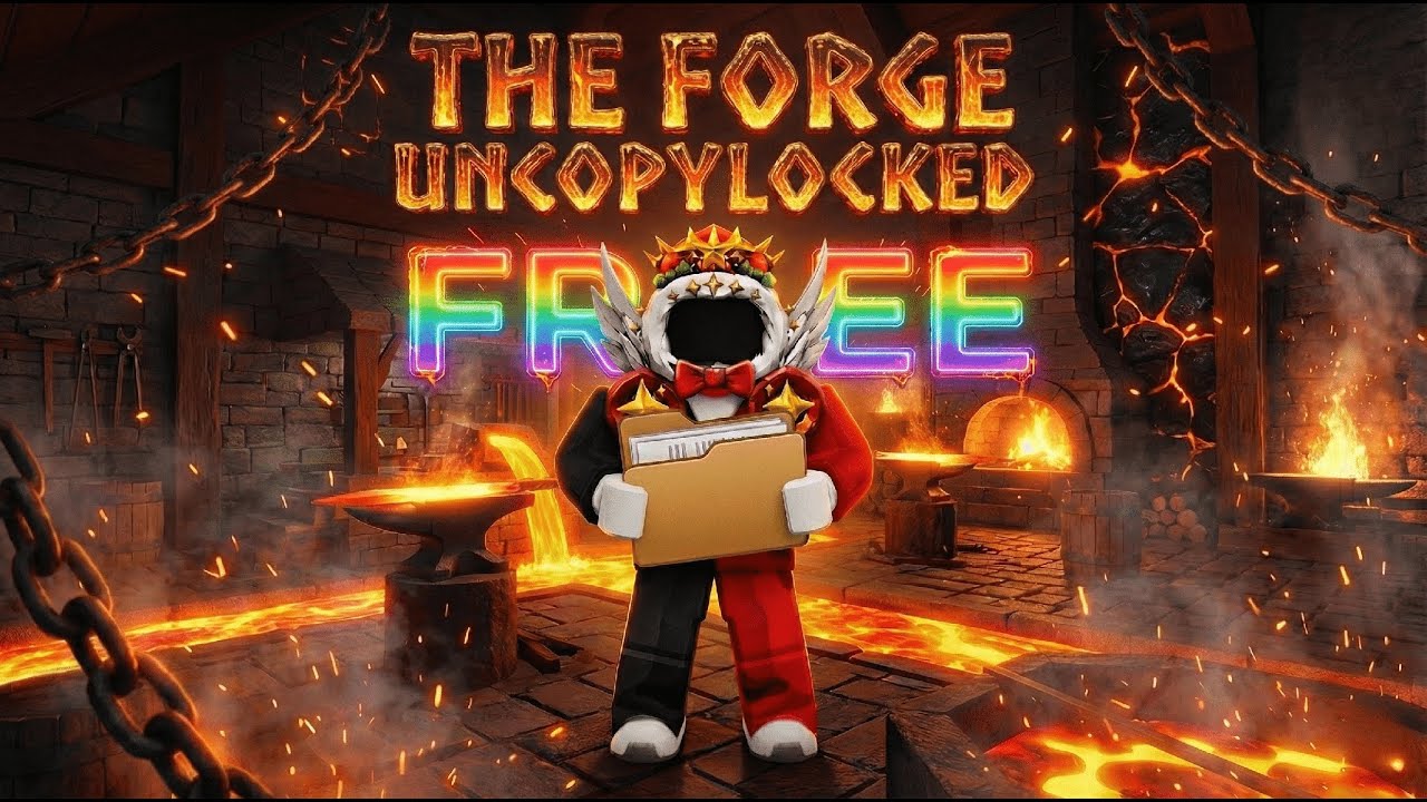 The Forge Uncopylocked | Fully Scripted FREE!