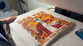 Custom Thanksgiving T-Shirts | Funny Family Shirts | DTF Printing Process