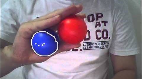 Segmentação baseada em cores utilizando OpenCV