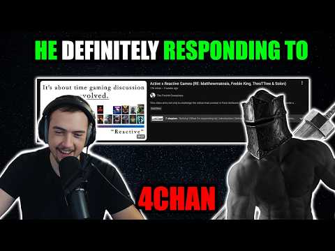 Synthetic Man REACTS to Active x Reactive Games by The Firelink Conspiracy