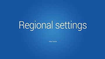 8.7. Configuration - Regional settings - Video tutorial for Zencommerce online store