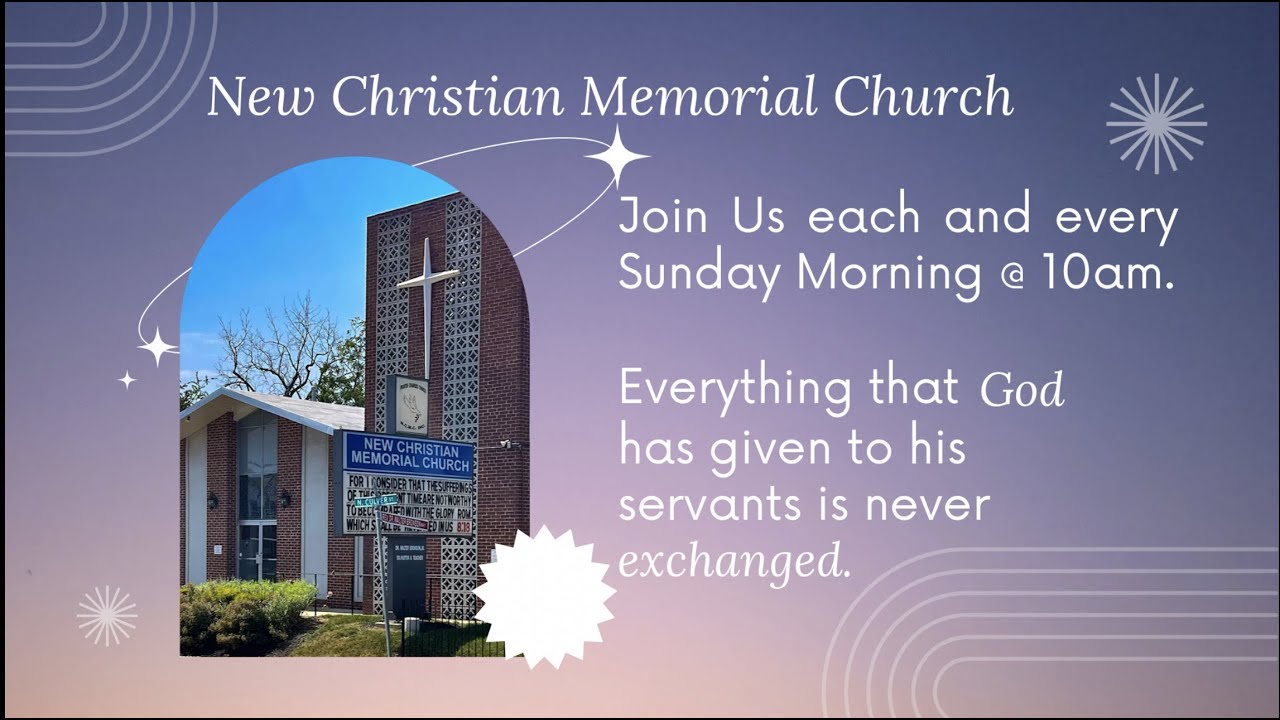 BIBLE STUDY NEW CHRISTIAN MEMORIAL CHURCH YouTube bible-study-new-christian-memorial-church-youtube