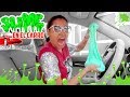 Haciendo SLIME en el CARRO andando 😱 Desastre Total! | Yarissa 🎄