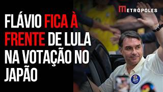 Flávio Bolsonaro vence Lula no Japão no 2º turno das eleições