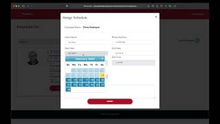 Web Assign Schedule