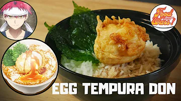 Is tempura made with egg?