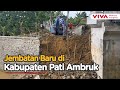 Belum Diresmikan, Jembatan Baru di Kabupaten Pati Senilai Rp1,8 M Hancur
