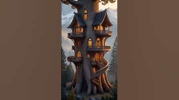 Top five treehouse in the world | Part 2 |#treehouse #shorts #aiart